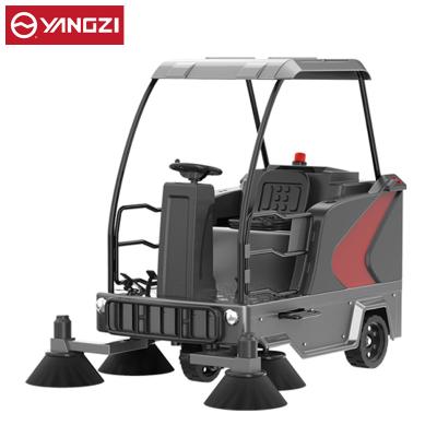 China Drive Type Industrial Floor Road Sweeper Factory Equipment Vacuum Sweeper Cleaning Machine for sale