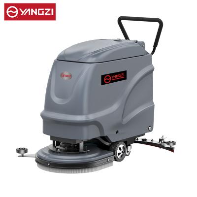 China Hotels Yangzi X2 Electric Floor Washing Machine Handheld Walk Behind Commercial Floor Scrubber For Supermarket for sale