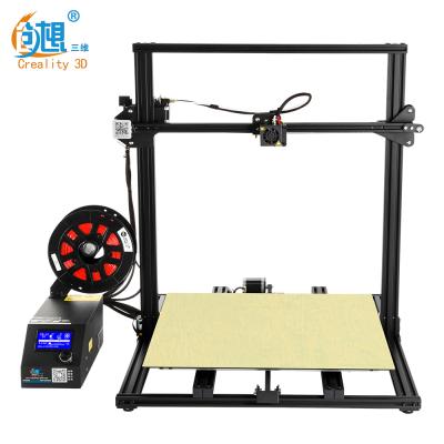 China FDM 500*500*500mm large size diy desktop 3d printer for sale Creality cr10 s5 3D printer kit for sale