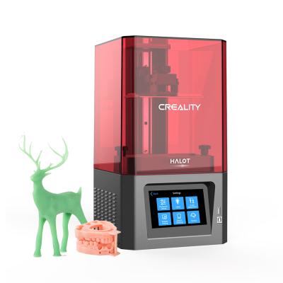 China Precision light source Creality HALOT ONE Impresoras 3d printer integral 3d dental impression machine for jewelry for sale