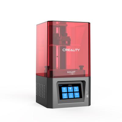 China Integral Precision Light Source Creality HALOT-ONE New High Performance Integrated Light Source Precision SLA Resin Sensitive LCD 3D Printer for sale