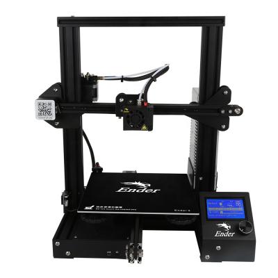 China FDM 3D Printer Ender-3 DIY Kit 220*220*250mm Easy Build Creality 3D for sale