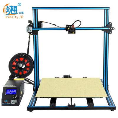 China Large FDM Shenzhen Creality 3D creality 3d cr10 s5 printing size 500*500*500mm DIY 3D printer kits for sale