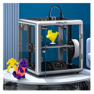 China Transparent Elegant FDM Creality 3d Printing Machine High Stability Safe Full-enclosed 3D Printer for sale