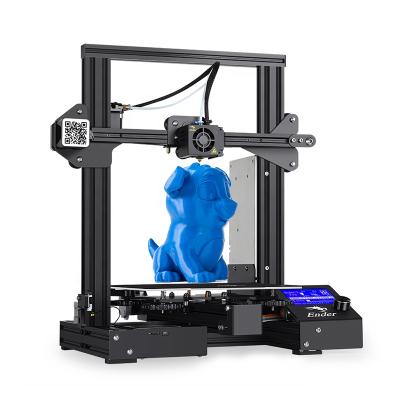 China Proven high cost effective most 3d printer creality ender3 diy 3d printer pro with filamento power 270 W for sale