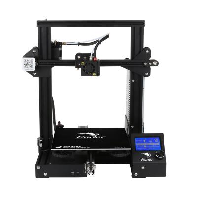 China Creality Ender-3 220*220*250mm DIY 3D High Temperature Cast Iron Printer For PLA Printing From Original Creality 3D Factory for sale