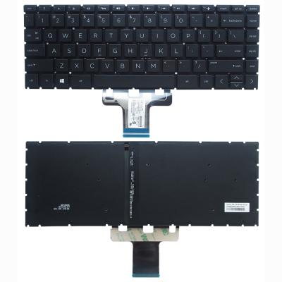 China Conductive Rubber Keyboard for HP 14-DA 14-CB 14-BD 14-CC W125 Backlit Keyboard for sale