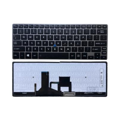 China Laptop Conductive Rubber Keyboard For Toshiba Portege Z30 Z30-B Z30T-B Series for sale