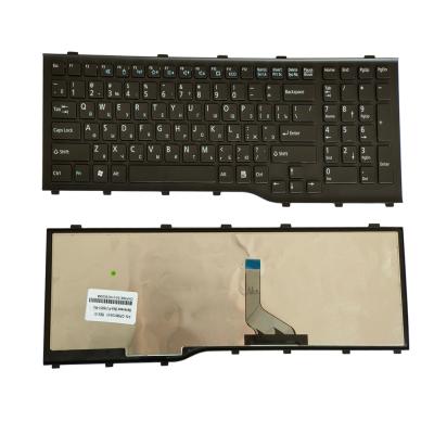 China RU Laptop Conductive Rubber Keyboard for Fujitsu Lifebook AH532 A532 N532 NH532 AH552 AH562 Series for sale