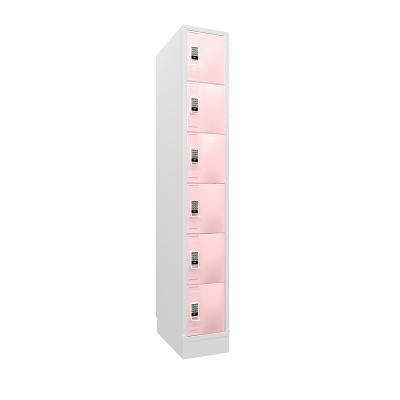 China Colorful Andea Mini Expandable Design 12 Tiers Door Employee Metal Storage Locker Cabinet With RFID Locker Hot Selling Cabinet for sale