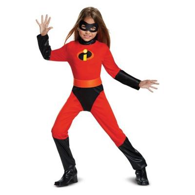 China Fancy costume the amazing deluxe jumpsuit Halloween costume for little girls, includes mask for sale