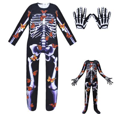 China Custom Made Halloween FNAF Halloween Zentai Butterfly Jumpsuit Adult Cosplay Costume With Mask for sale