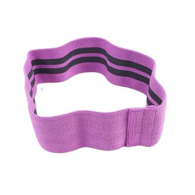 China Increase Resistance/Fitness Non Slip Custom 3 Piece Pink Logo Elastic Fitness Fabric Hip Booty Resistance Bands for sale