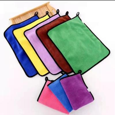 China QUICK DRY Microfiber Towel Home Kitchen Bathroom Car Dust Cleaning Cloth Microfiber Towel for sale