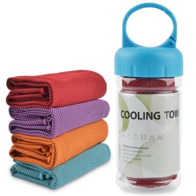 China Promotion Gift Microfiber Kids Safe Sports Cooling Ice Towel Towels For Sports for sale