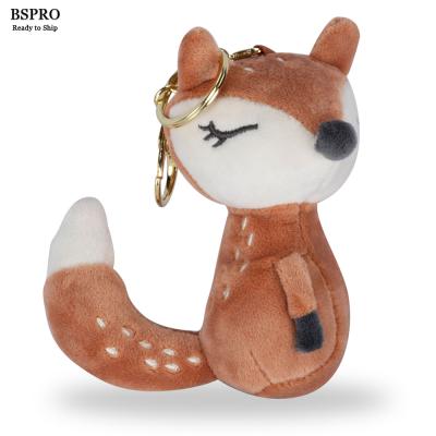 China BSpro #MPKF024 10CM Fox Plush Key Chain Plush Toy Wholesale Stuffed Plush Pendant FD09661728 for sale