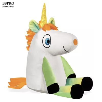 China BSpro #CU062302 Plush Stuffed Kids Unicorn Toy Baby Unicorn Toy for sale