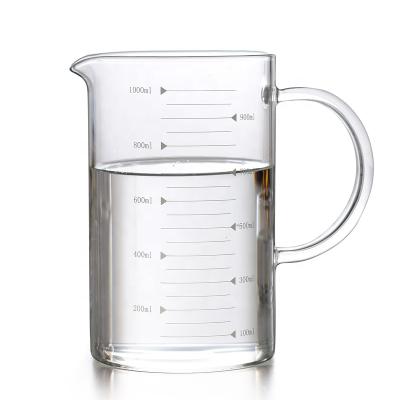 China Factory Wholesale Home Glass Measuring Cup Glass Tumbler For Liquid Measuring Tool for sale