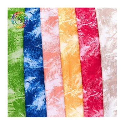 China 100D Stretch Polyester Sheet Printing Four Way Stretch Fabric for sale