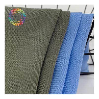 China Soft Anti Pill 30S 100% Pure Color Spun Viscous Rayon Challis Fabric For Garment for sale