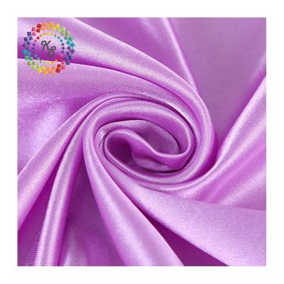 China Non-stretch QUICK DRY 75gsm Crystal Satin Fabric shiny for sale