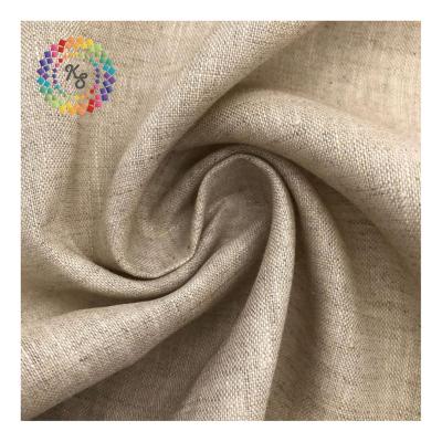 China Anti Pill 14s 100% Dress Linen Fabric for sale