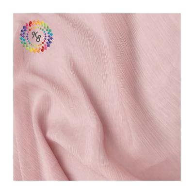 China 100% Pure Polyester Pleat Yoryu Chiffon Fabric For Dress for sale