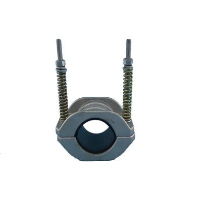 China Factory price high tension high tension aluminum power cable cleat clamp for sale