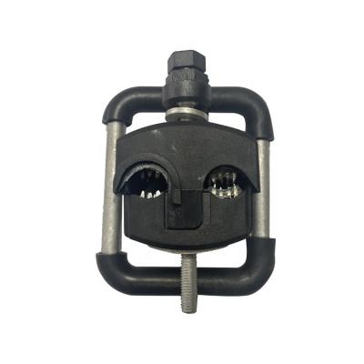 China Overhead Line Accessories Manufacturer ABC Cable Insulation Protection Clamp Piercing Grounding Connector for sale