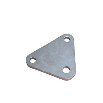 China Overhead Line Accessories Factory Supply LV1640 Galvanized Steel Triangular Yoke Plate Transmission Line for sale