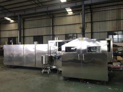 Китай Schneider Electric Accesories 3800kg Ice Cream Cone Production Line with 7x2.1x2m Dimensions продается