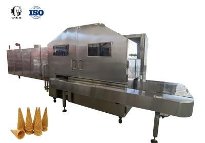 China 3.37kw PLC Control Full Automatic Sugar Cone Making Machine in 304 Stainless Steel for sale