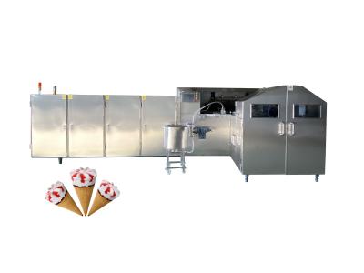 China Waffel Sugar Cone Making Machine PLC 5000pcs/h 120mm zu verkaufen