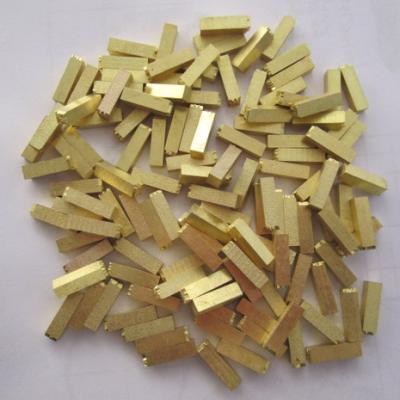 China Durable Brass Material 2*3*15mm / 2*4*15mm Alphabet Letters For Coding Printing Machine for sale