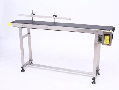 China Transport woojamark conveyor belt system for laser coding machine for sale