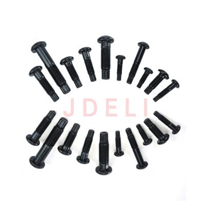 China Large 35VB black coated bolts and nuts shear torsion bolts are sold by factory directly for sale