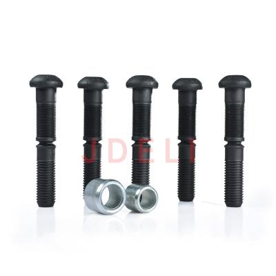 China 20MnTiB High Strength Carbon Steel Ring-Grooved Rivet Security Bolt for sale