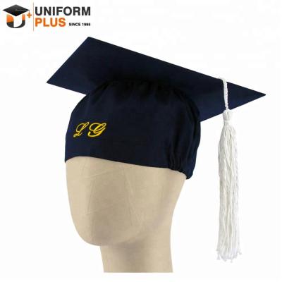 China School Children Embroidery Graduation Hat And Graduation Cap For Kids for sale