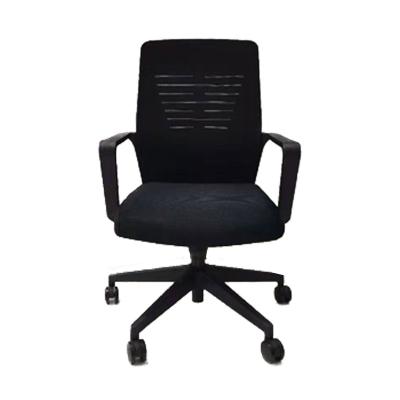 China (Size) 2020 adjustable swivel base cheap comfortable plastic mesh fabric office computer chair for sale