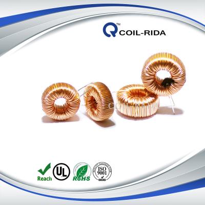 China High Quality Electronics Copper Winding Wire Coil Magnetic Ferrite Ring Core Toroidal Inductor for sale