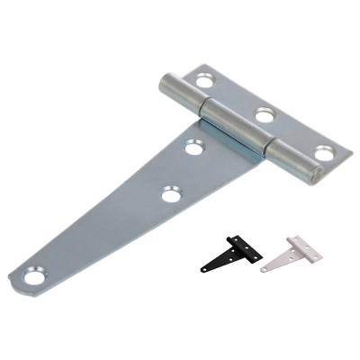 China Stable And Durable Gate Hinges 4 Inches Heavy Duty For Wooden Fences T-Hinge for sale