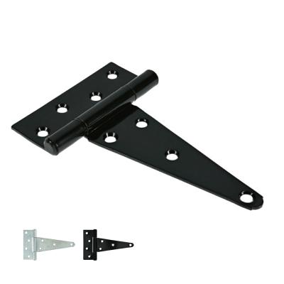 China Industrial Heavy Duty T Hinge Latch For Wood Fence With Screws, 6 Inch Or 8 Inch for sale