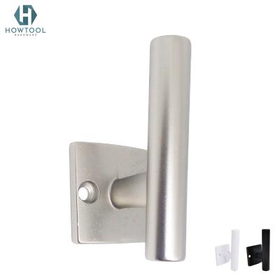 China A134 sustainable | Single Hooks Wall Hangs Aluminum Hooks For Coat Hat Towel Robe Key Hanging Clothes for sale