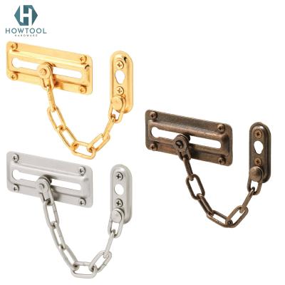 China Hotel Security Door Lock Latch Door Stocked Chain Guards for sale