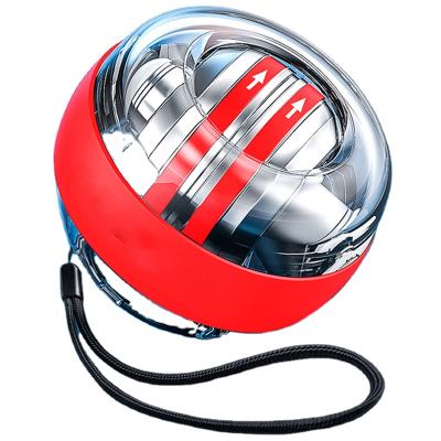 China High Quality PP+TPE Adjustable Self Starting LED Power Wrist Ball Gyro For Arm And Wrist Training for sale