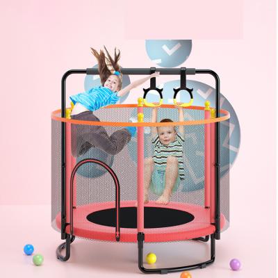 China Good Quality Eco-friendly Fitness Equipment Mini Trampoline Kid Play Kid Indoor Trampoline for sale