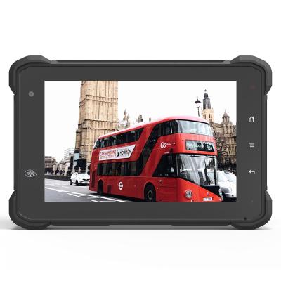 China Newest 7 inch 4G GPS wifi BT GNSS Waterproof Rugged Tablet NFC for vehicle passenger management for sale