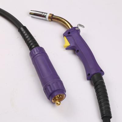 China Cheap Otc Lincoln Torch MIG Torch Air Etc. Panasonic Binzel 25AK Cooled Euro Connector MIG Torch for sale