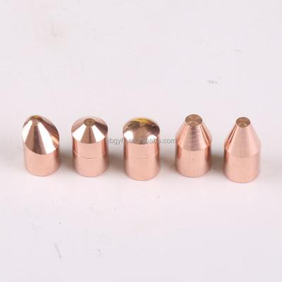 China ECU / Cone Cap Tip CuCrZr Electrode Used As Resistance Welding Machinery Parts for sale