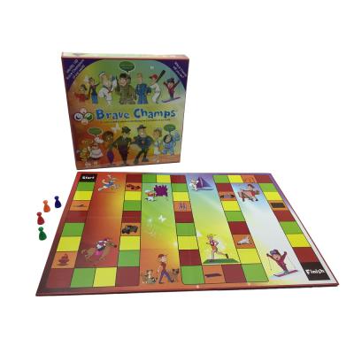 China Wholesale Entertainment Custom Printing Kids Indoor Family Educational Strategy Board Games Manufacturer for sale